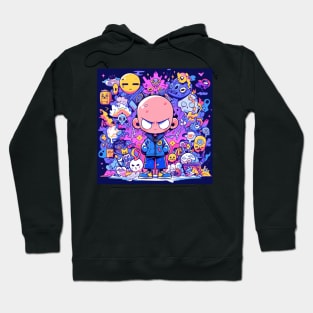 Mystical Doodle Meditator Hoodie